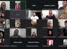 Em ato da Juventude, CNTE debate negacionismo, precarização e engajamento sindical