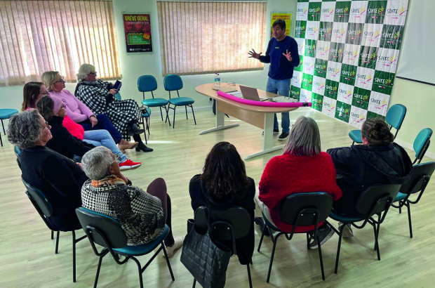 SINTERG fortalece protagonismo de aposentados/as na educação pública do Rio Grande
