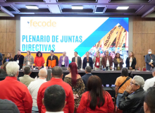 CNTE compartilha experiência de resistência sindical com educadores da Colômbia