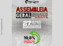 [DF] GDF não apresenta proposta; resposta da categoria será na assembleia do dia 27