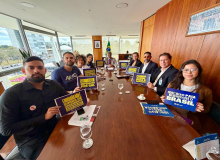 Após luta da categoria, fica mantido os 50% de royalties do pré-sal para educação