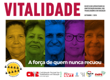 CNTE lança a 3ª edição da revista Vitalidade durante encontro do CNE